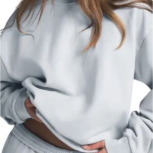 SKIMS Zen Blue Women's Sweatshirt